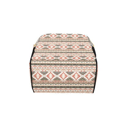 Aztec Pattern Print Design 05 Diaper Bag Backpack