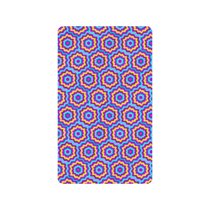 Optical illusion Techno Movement Rubber Doormat