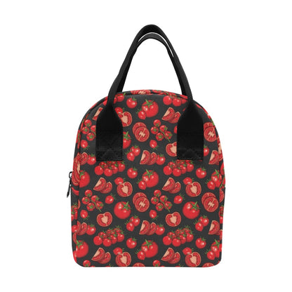 Tomato Print Design LKS303 Insulated Lunch Bag