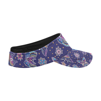 Butterfly Print Design LKS303 Unisex Sun Visor