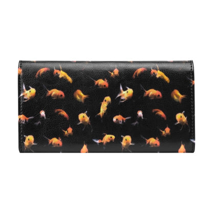Goldfish Print Design LKS402 Women's Trifold Wallet