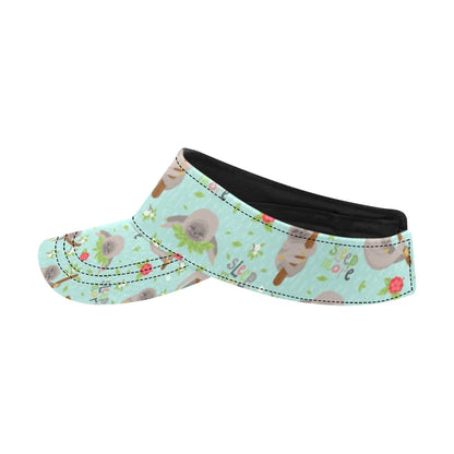 Sloth Print Design LKS305 Unisex Sun Visor