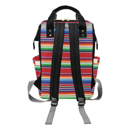 Serape Print Design LKS304 Diaper Bag Backpack