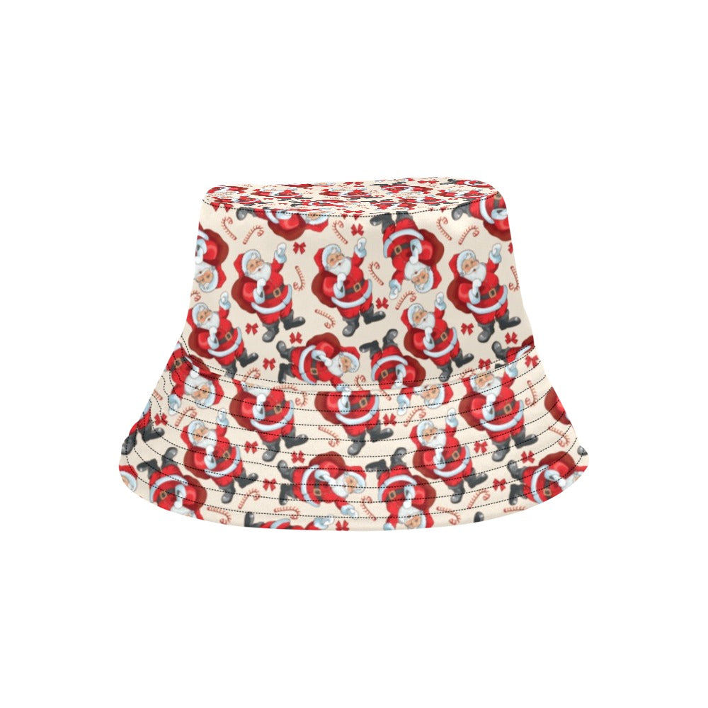 Santa Christmas Themed Print Design LKS302 Unisex Bucket Hat