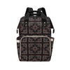 Bandana Print Design LKS307 Diaper Bag Backpack