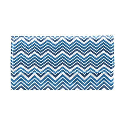 Chevron Print Design LKS403 Women's Trifold Wallet