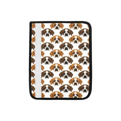 St Bernards Print Design LKS301 Car Seat Belt Cover