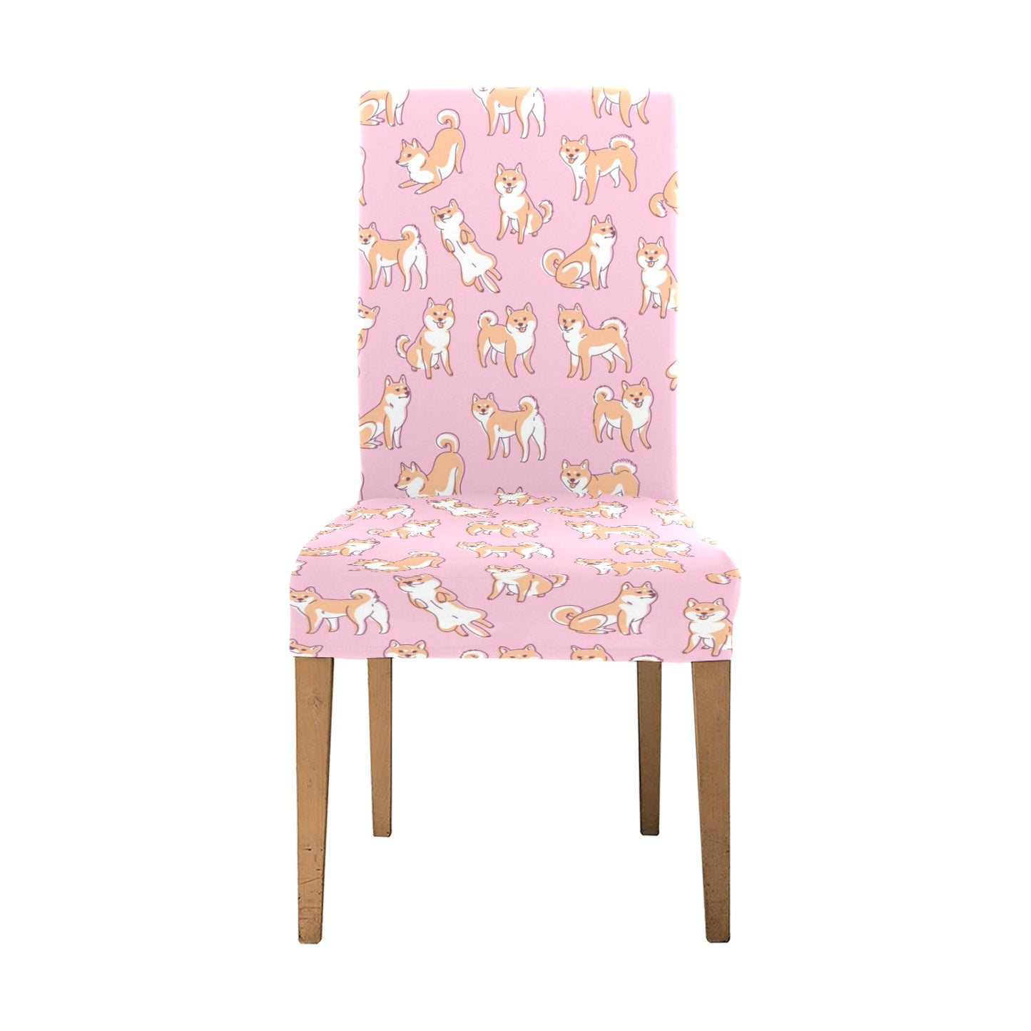Shiba Inu Print Design LKS303 Dining Chair Slipcover