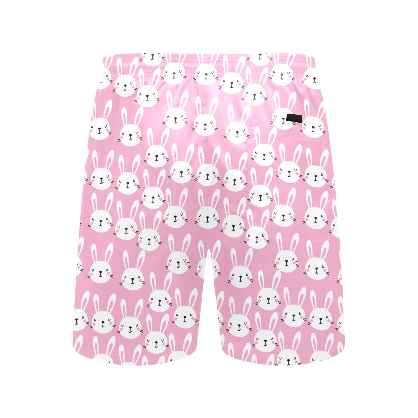 Rabbit Print Design LKS401 Men's Swim Trunks Beach Shorts
