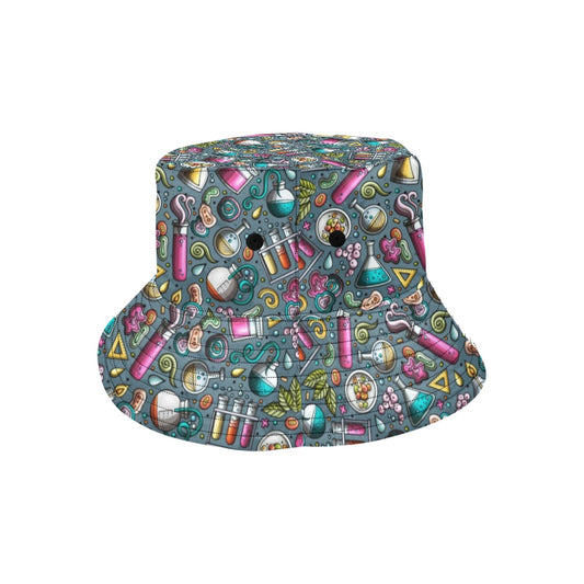 Science Print Design LKS304 Unisex Bucket Hat