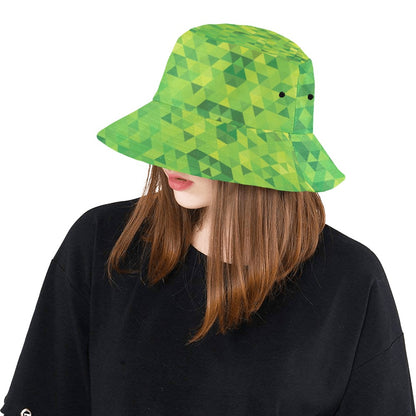Geometric Print Design LKS402 Unisex Bucket Hat