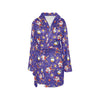 Ski Print Design LKS308 Women's Fleece Robe