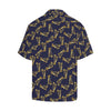 Harp Print Design LKS401 Men's Men's Hawaiian Shirt