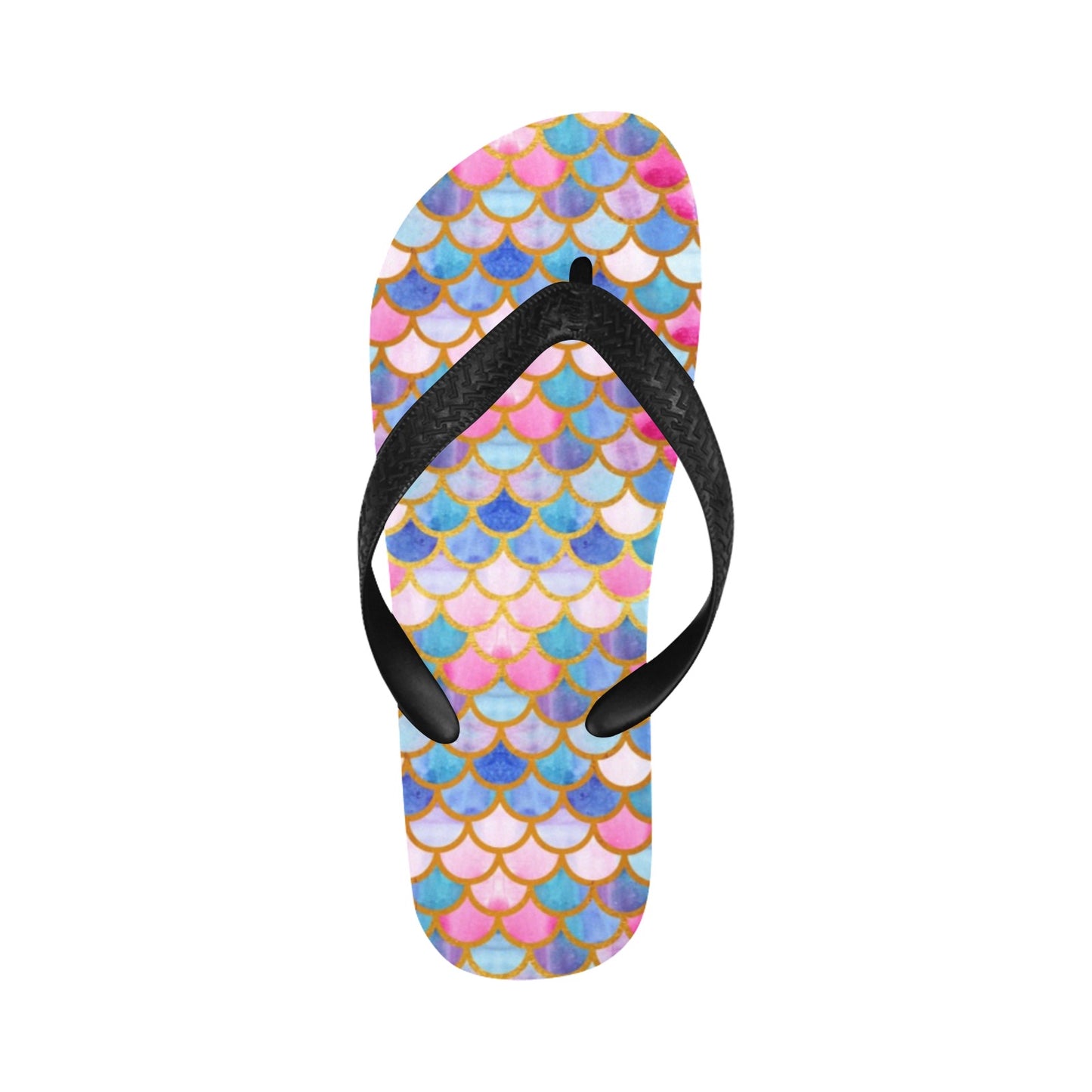 Scales Print Design LKS401 Flip Flops