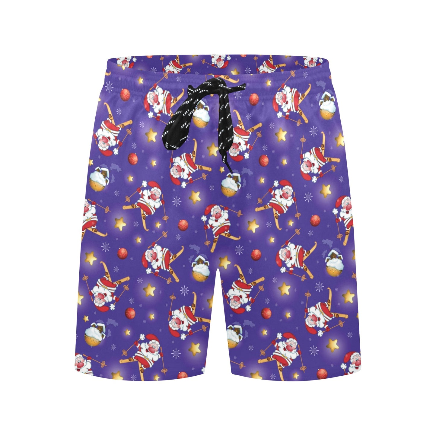 Ski Print Design LKS308 Men's Swim Trunks Beach Shorts