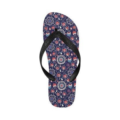 Suzani Print Design LKS305 Flip Flops