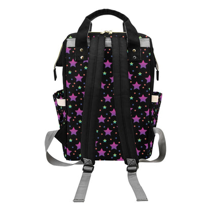 Star Print Design LKS305 Diaper Bag Backpack