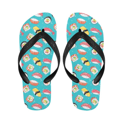 Sushi Print Design LKS305 Flip Flops