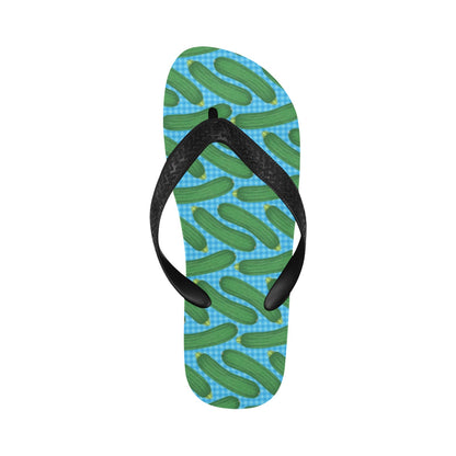 Zucchini Print Design LKS301 Flip Flops