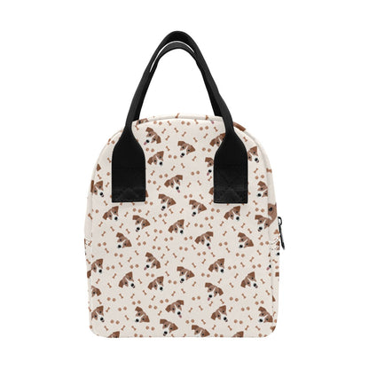 Russell Terriers Paw Print Design LKS303 Insulated Lunch Bag