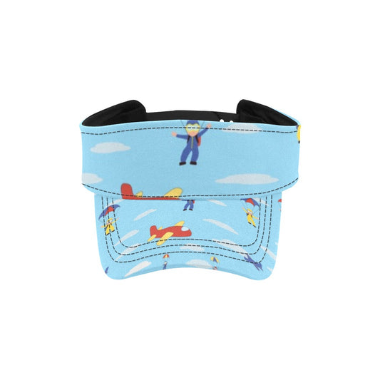 Skydiver Print Design LKS304 Unisex Sun Visor