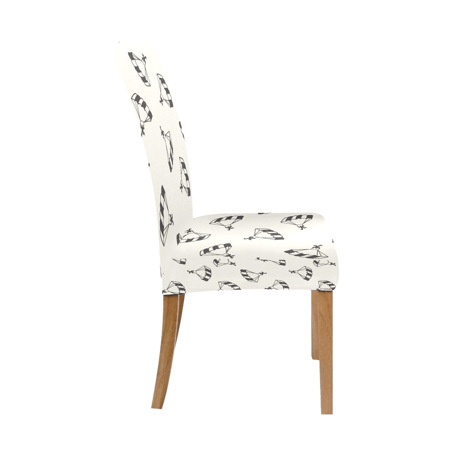 Skydiver Print Design LKS301 Dining Chair Slipcover