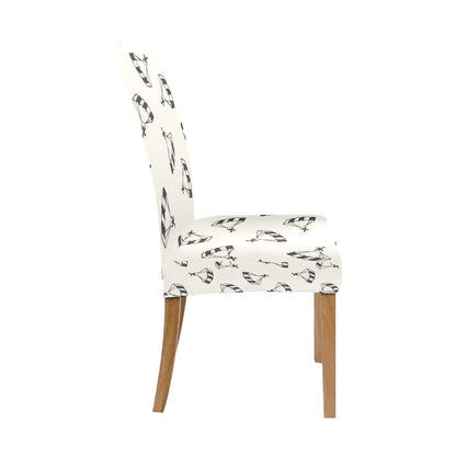 Skydiver Print Design LKS301 Dining Chair Slipcover