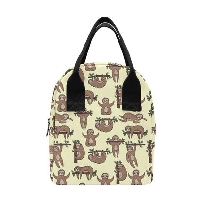 Sloth Print Design LKS3010 Insulated Lunch Bag