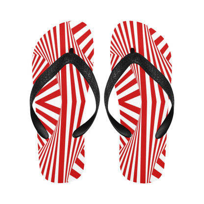 Vortex Print Design LKS304 Flip Flops