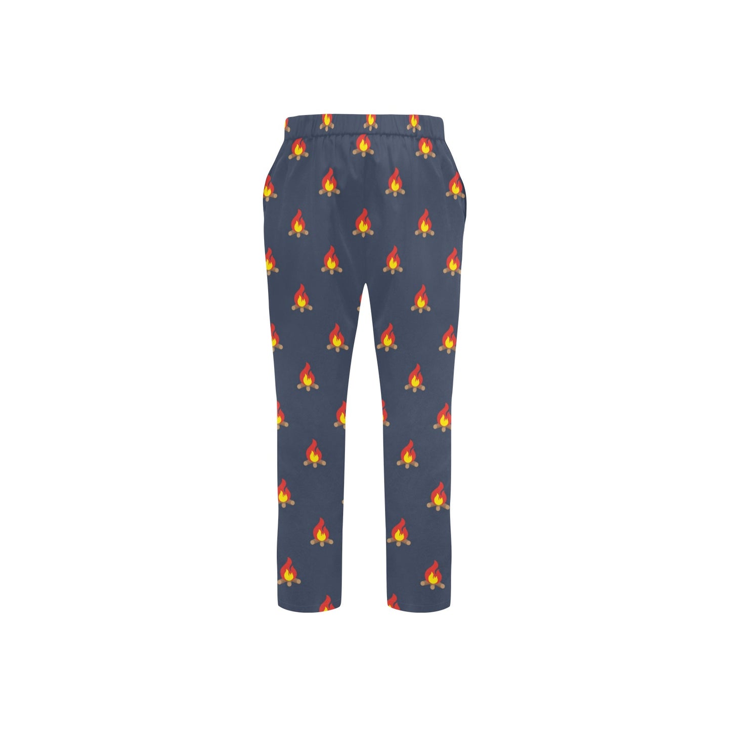 Campfire Pattern Print Design 02 Men's Pants