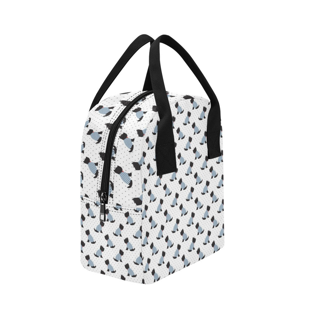 Scottish Terriers Print Design LKS3013 Insulated Lunch Bag