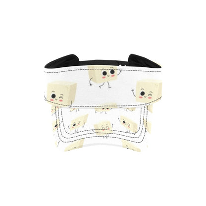 Tofu Print Design LKS301 Unisex Sun Visor