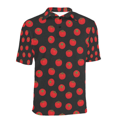 Tomato Print Design LKS305 Men Polo Shirt