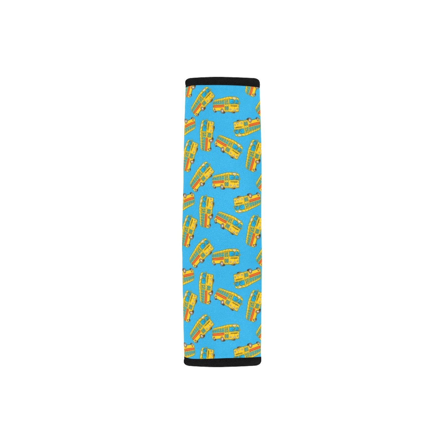 School Bus Print Design LKS302 Car Seat Belt Cover