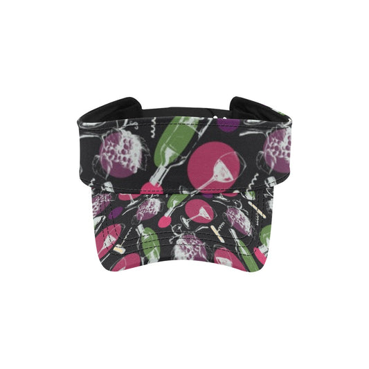 Wine Print Design LKS307 Unisex Sun Visor