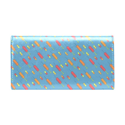Phlebotomist Medical Pattern Women's Trifold Wallet