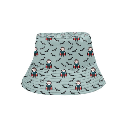 Vampire Print Design LKS304 Unisex Bucket Hat