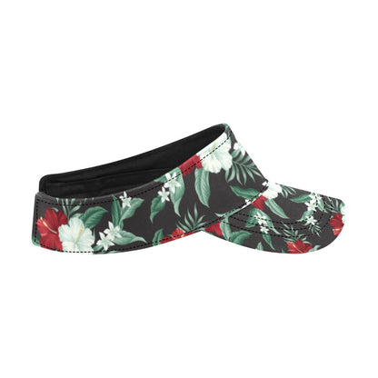 Tropical Flower Print Design LKS303 Unisex Sun Visor