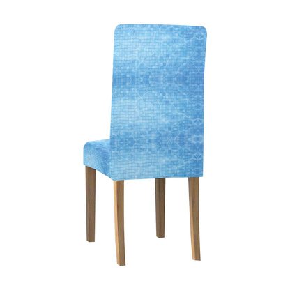 Swimming Pool Print Design LKS302 Dining Chair Slipcover