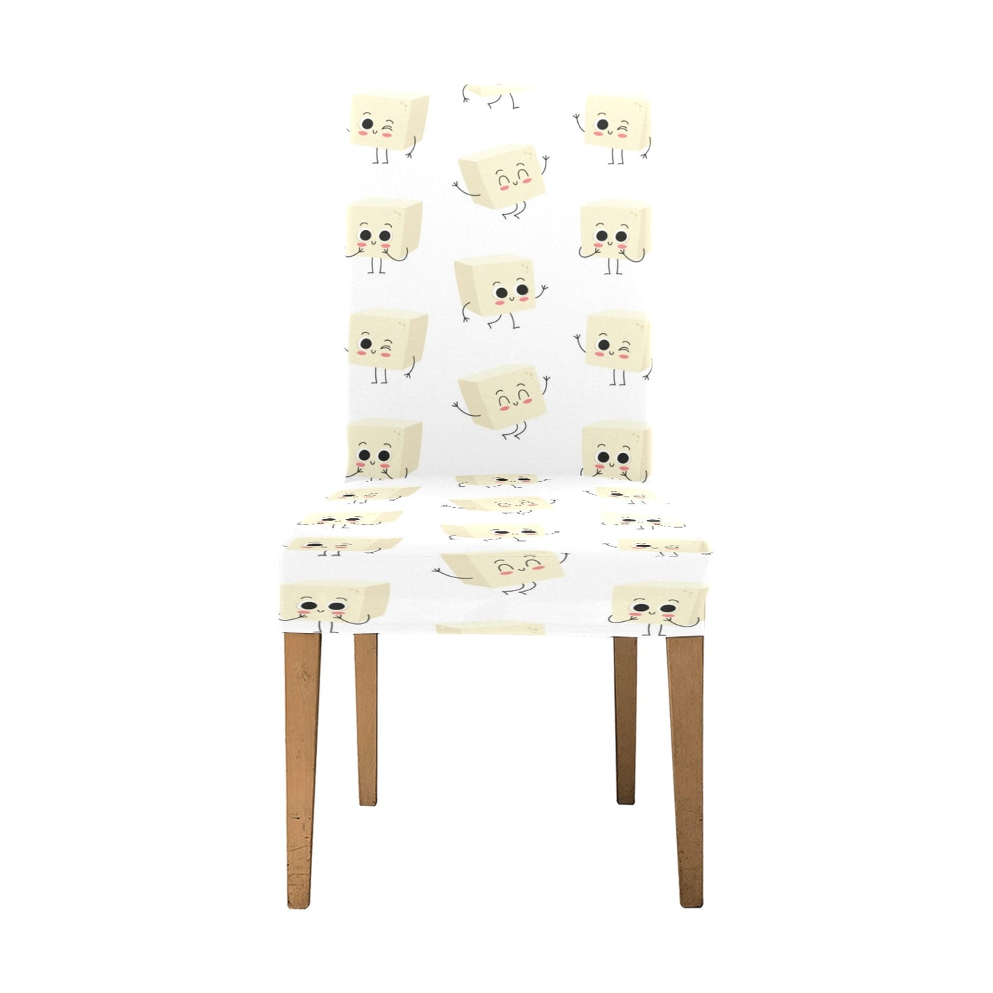 Tofu Print Design LKS301 Dining Chair Slipcover