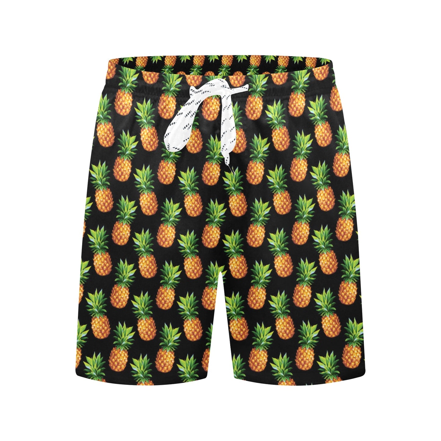 Pineapple Cute Print Design Pattern Men's Swim Trunks Beach Shorts