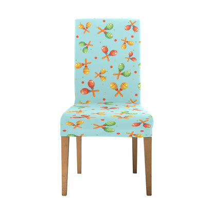 Maracas Print Design LKS402 Dining Chair Slipcover