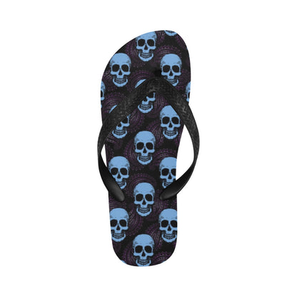 Skull Print Design LKS3012 Flip Flops