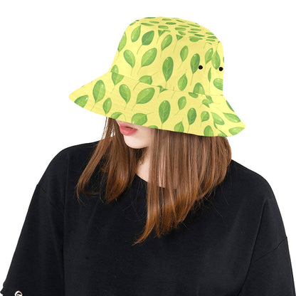 Spinach Print Design LKS302 Unisex Bucket Hat