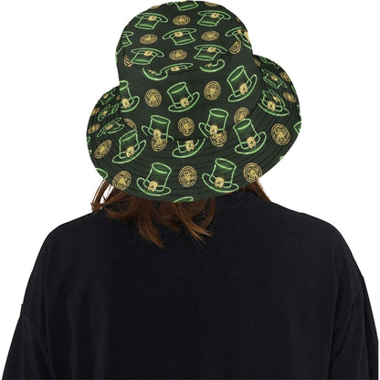 St Patricks Day Print Design LKS308 Unisex Bucket Hat