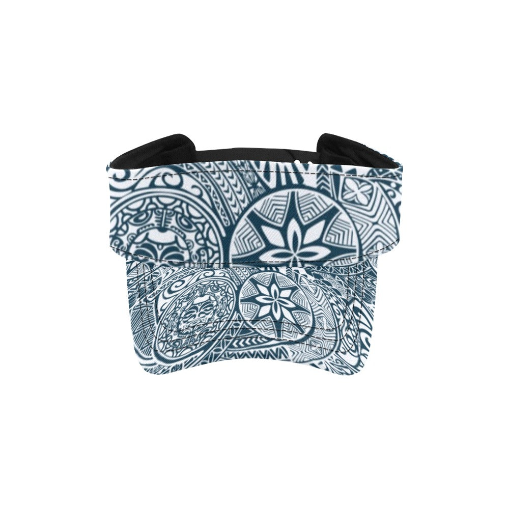 Samoan Pattern Print Design LKS306 Unisex Sun Visor