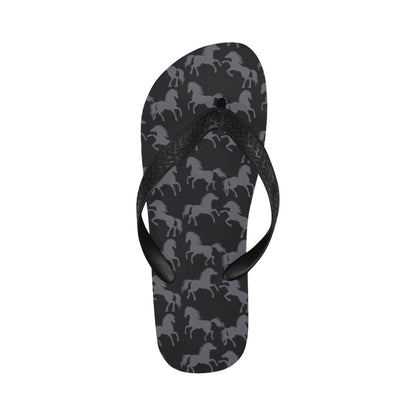 Horse Print Design LKS305 Flip Flops