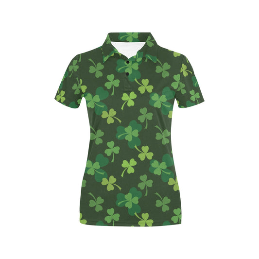 Irish Pattern Print Design 03 Women's Polo Shirt