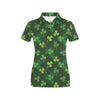 Irish Pattern Print Design 03 Women's Polo Shirt