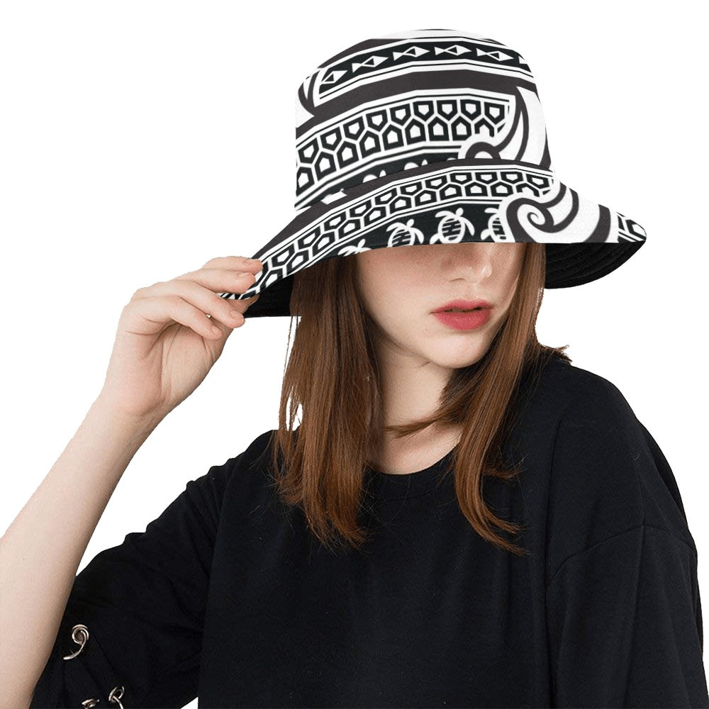 Samoan Style Print Design LKS305 Unisex Bucket Hat